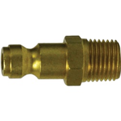 1/4 Brass Male Plug