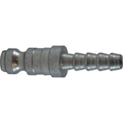 3/8 Auto Barb Steel Plug