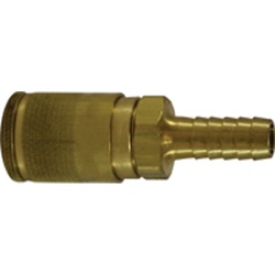 3/8HOSE ID PARKER TRU BRASS CPLR