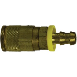 3/8P-ON HB PARKER TRU BRASS CPLR