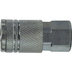 Female Pipe Coupler — Steel