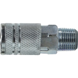 Male Pipe Coupler — Steel