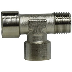 1/2X1/2X1/2 BRASS MALE RUN BSPP