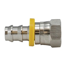 Stainless Steel SAE/JIC 45 Deg/37 Deg Female Swive