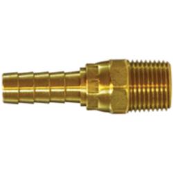 1/4 HOSE ID x 1/4 MNPTF SWVL ADPT BRASS