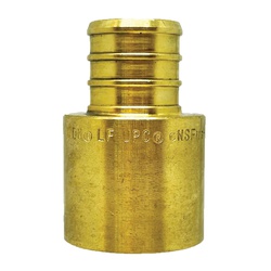 LF Brass PEX Male Sweat Adapter