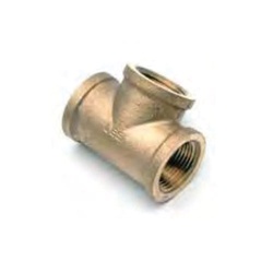 1 X 3/4 X 3/4 LF DOMESTIC BRASS TEE