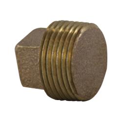 1/8 BRONZE SQ HD SOLID PLUG