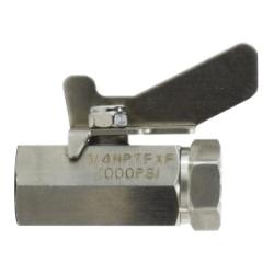 3/8 FIP S.S. MINI BALL VALVE