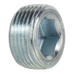 1/8 FLSH HLW HX PLUG 7/8 TAP