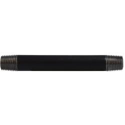 1/4 X 4 SCH 80 SMLS BLACK NIPPLE