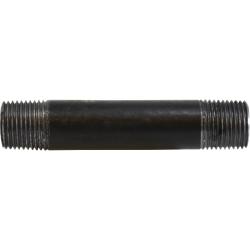 1/2 X 4 SCH 80 SMLS BLACK NIPPLE