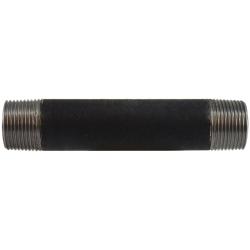 1 X 4 SCH 80 SMLS BLACK NIPPLE