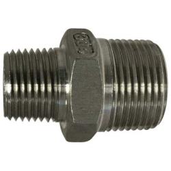 3/4 X 3/8 316 S.S. HEX NIPPLE