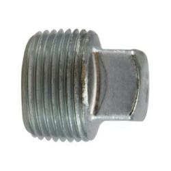 3/4 ZINC PLTD SQ HD STEEL PLUG