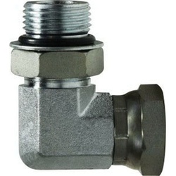 90 Degree O-Ring Swivel Adapter