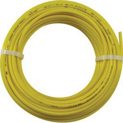 1/4 OD X .125 ID YELLOW LLDPE TUBING 100