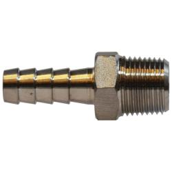 1/2 HOSE BARB X MIP 304SS ADAPT