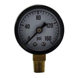 Dry Gauge 1-1/2 Face 1/8 Lower Mount