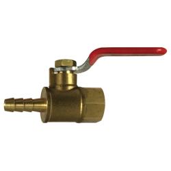 Female x Hose Barb Mini Ball Valve