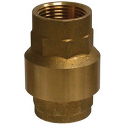 1/4 BRASS IN-LINE CHECK VALVE