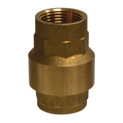 3/8 BRASS IN-LINE VALVE-VITON