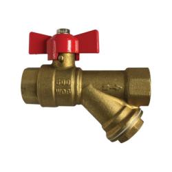 Ball Valve with Strainer