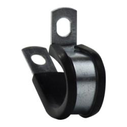 1 1/4 RUBBER CLAMP 3/8 MOUNTING HOLE