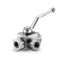 3/4-16 SAE 3 WAY FP STEEL H.P VALVES - 5