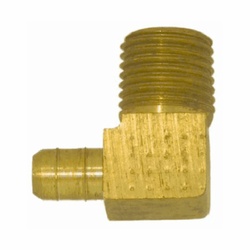 129EBM 1/8X1/4 MINI ELL DBL BARB