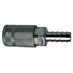 1/4 AUTO CPLR 1/4 BARB 300PSI STL