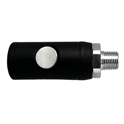 1/4 NYLON/ALUM MALE CPLR