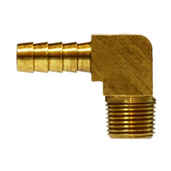 Barstock Hose Barb 90 Deg Elbow