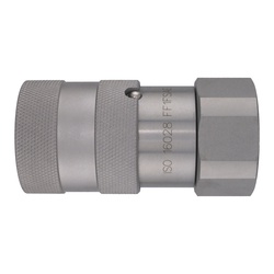 SAE O-Ring Boss Thread Couplers, Flush Face ISO