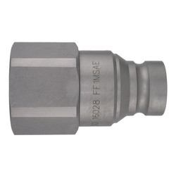 SAE O-Ring Boss Thread Plugs, Flush Face ISO