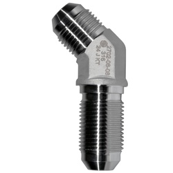 SS2702 Series – MJIC Bulkhead Union 45-deg Elbow