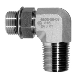SS6806-NWO Series – MAORB to MNPT Elbow