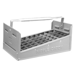 2 STEEL TOTE TRAY