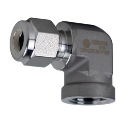 3/4X3/4 TUBEXFNPT 90 UNION EL 316SS