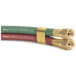 1/4 GRADE T GREEN SINGLE LINE OXYGEN