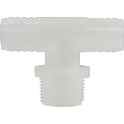 Midland Industries | 3/8X3/8 HBXMIP WHT NYLN BRANCH T