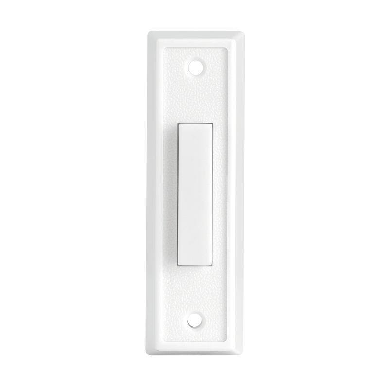 Heath Zenith 18000092 Doorbell Button, Wired, Push Button, Plastic, White, Lighted - 2