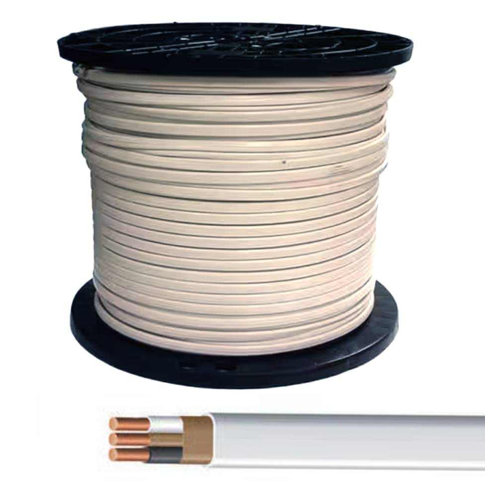 Romex 63946801 Sheathed Cable, 14 AWG Wire, 3 -Conductor,...