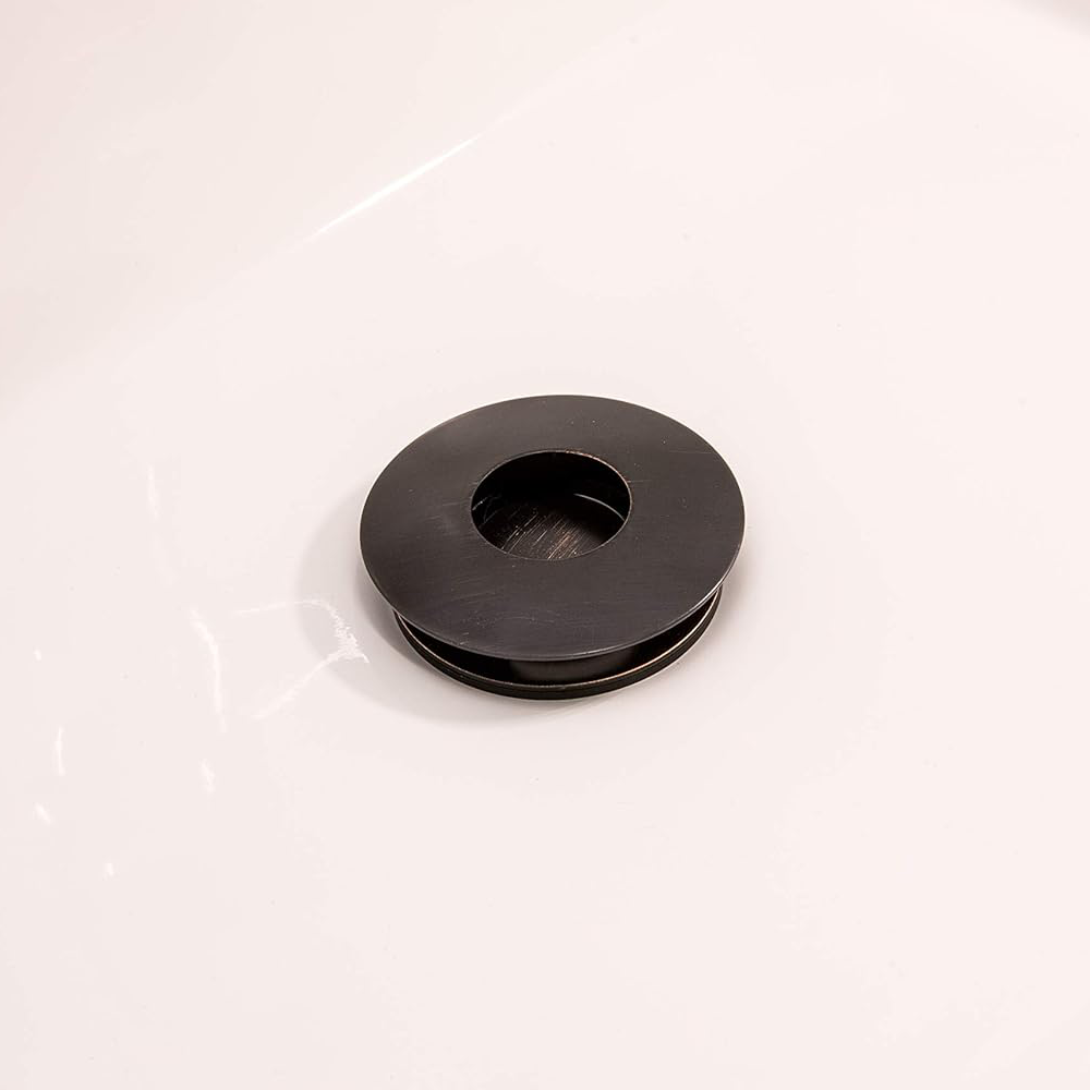 Stylewise K820-76BRZ Pushbutton Sink Drain, 1-1/4 in Connection, Brass, Bronze - 2
