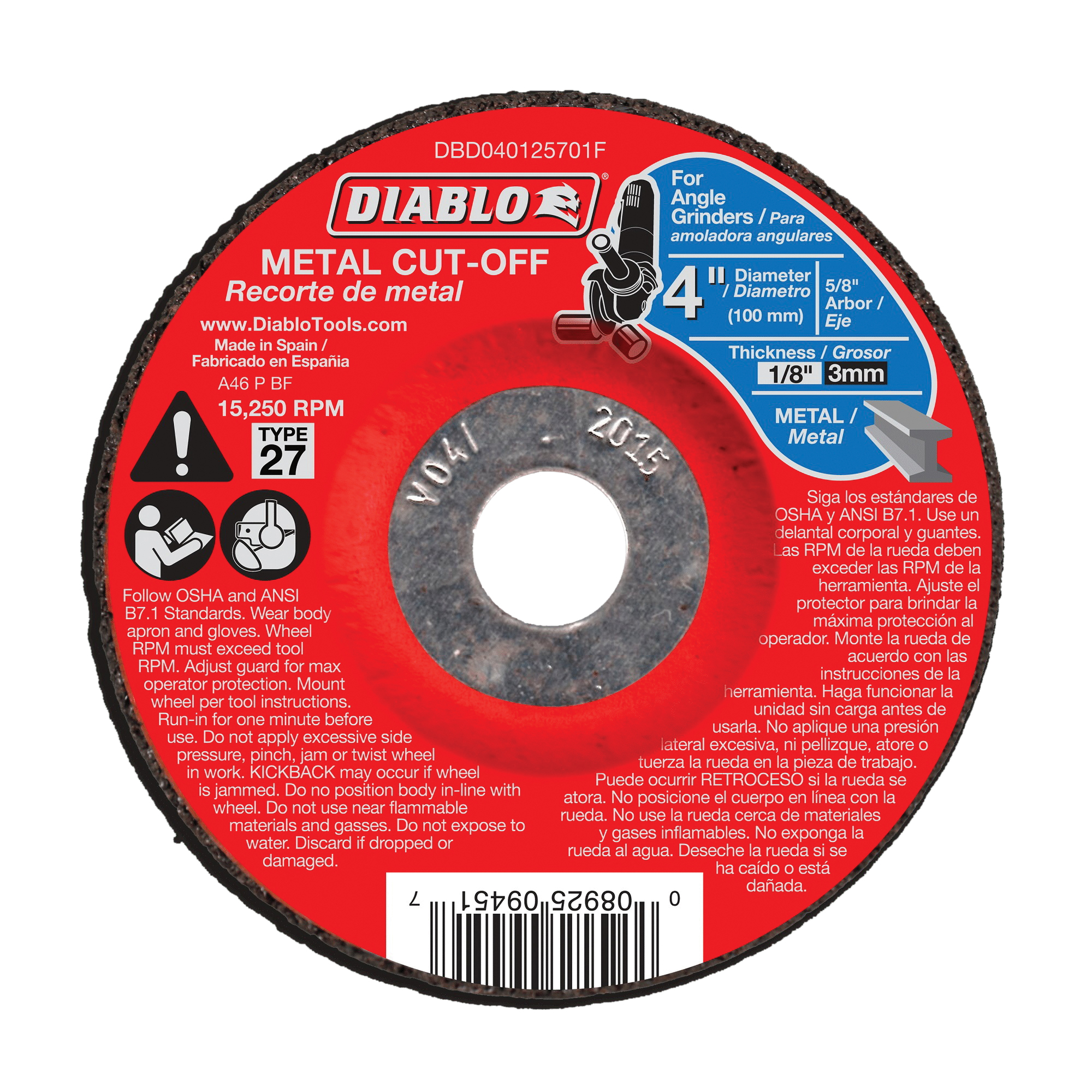 DIABLO&reg; DBD040125701F