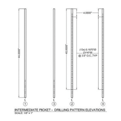 CableRail 7648 BLK-PKG 1218948
