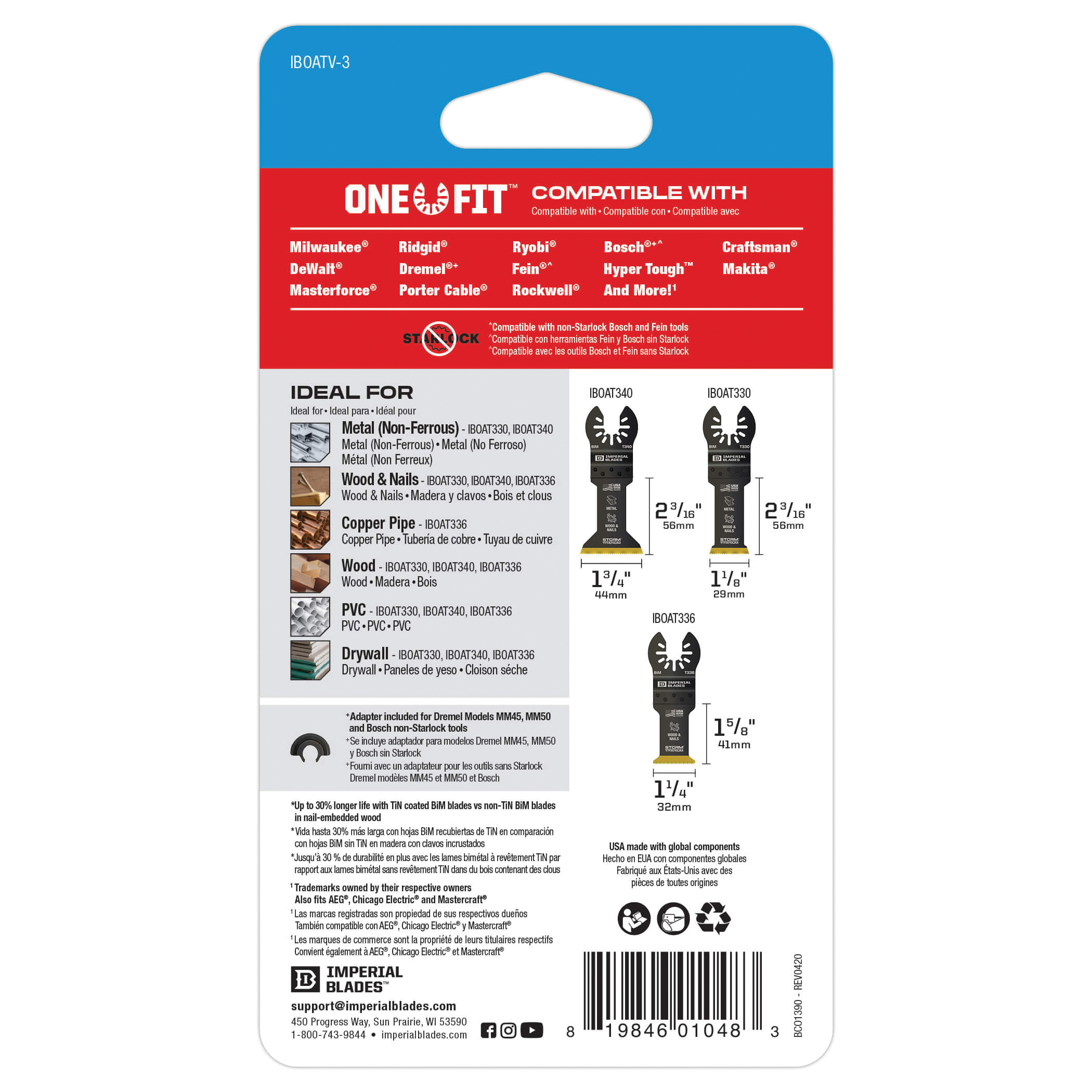 Milwaukee&reg; IBOATV-3 1166429
