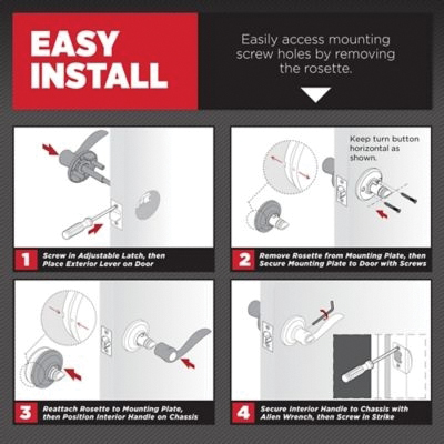 Kwikset&reg; 740TNL 11PSMTRCAL 1216715