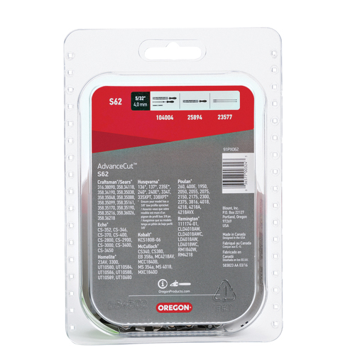 OREGON&reg; S62 1037217