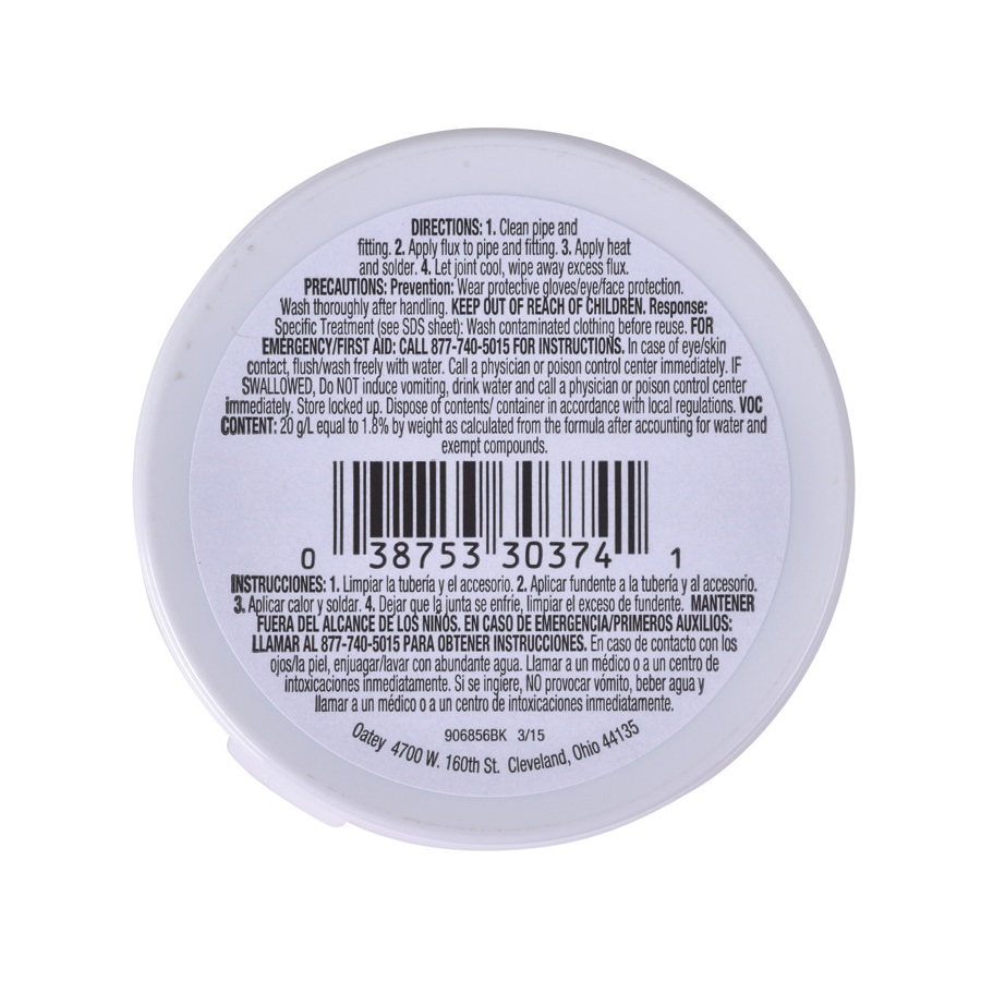 Oatey&reg; 30374 1207361